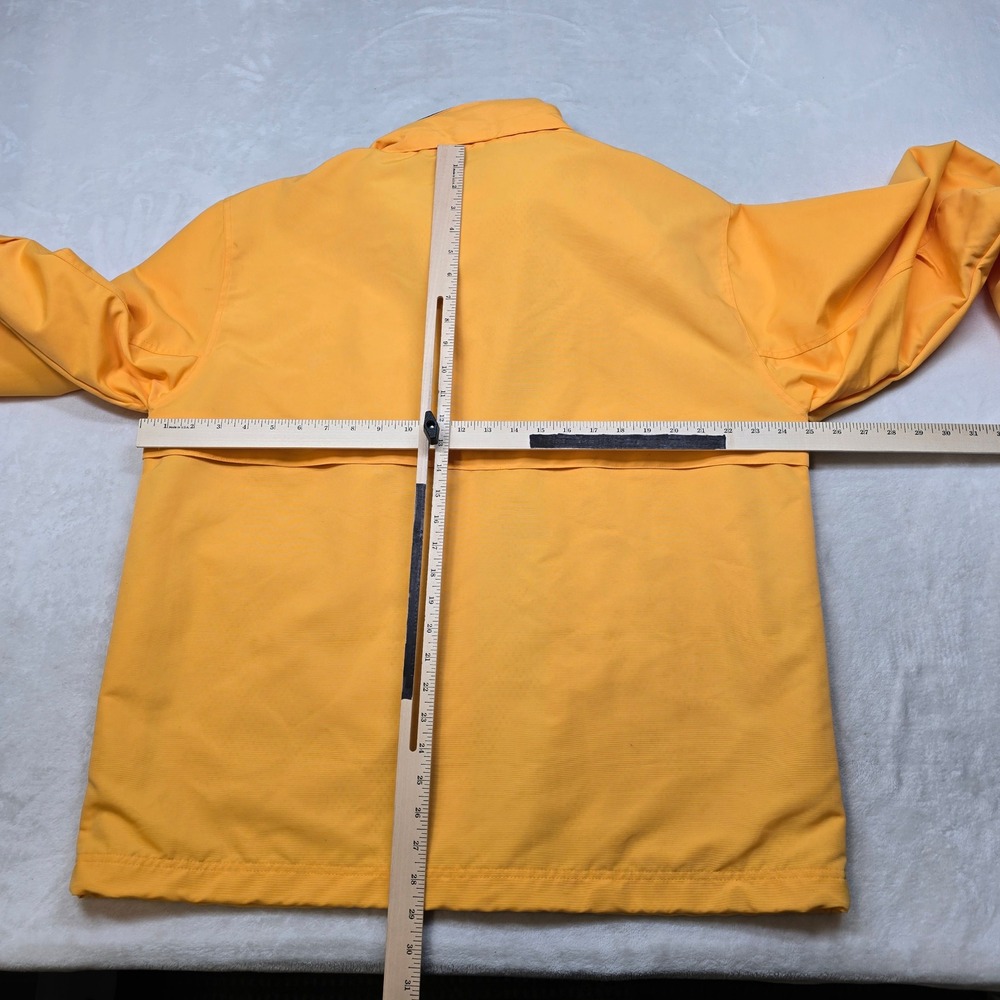 Carhartt Workshield Jacket Mens Medium Yellow Vented J104 Co. Logo Workwear - Picture 9 of 13